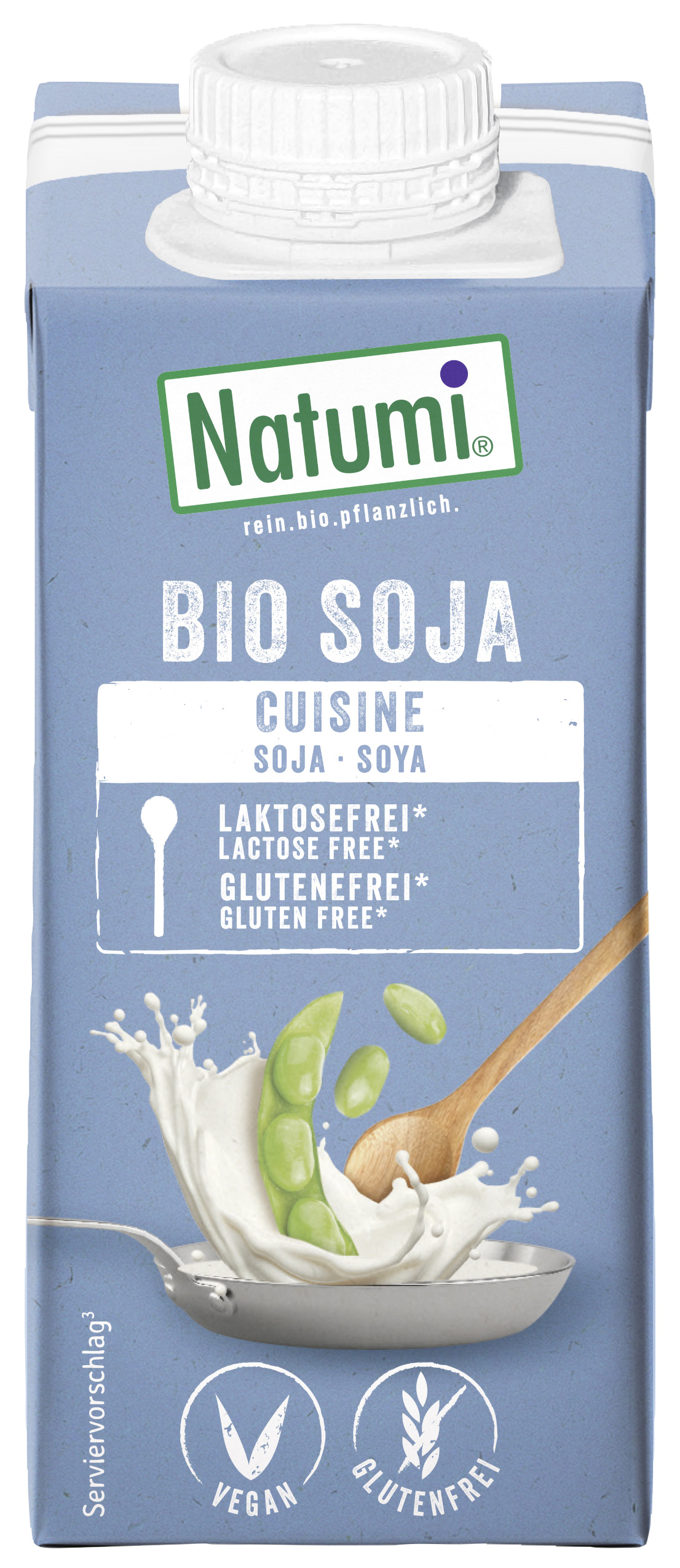 CreSoy natur schlagbare Sojasahne Natumi